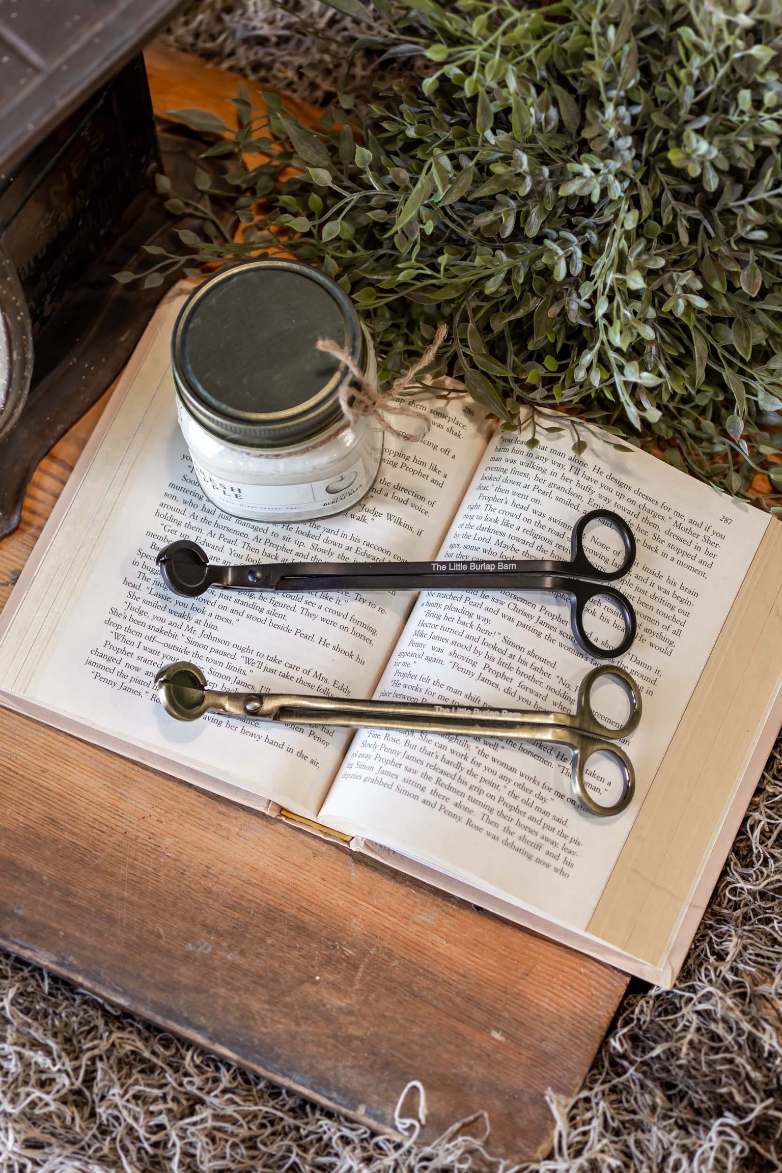 TLBB Wick Trimmer The Little Burlap Barn