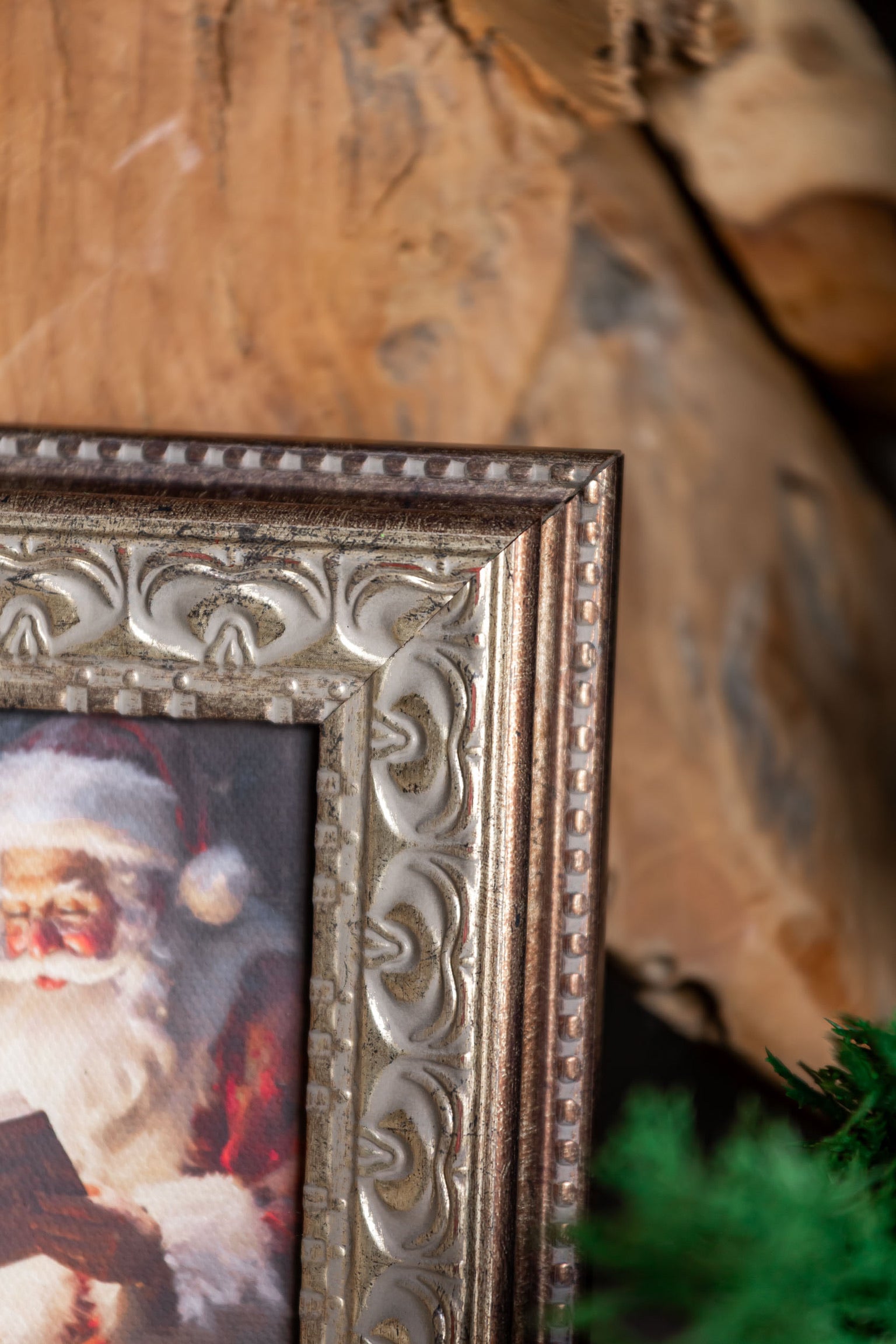 St. Nick Framed Art Petal Lane Home