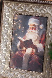 St. Nick Framed Art Petal Lane Home