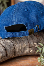 California Embroidered Denim Cap Fashion City