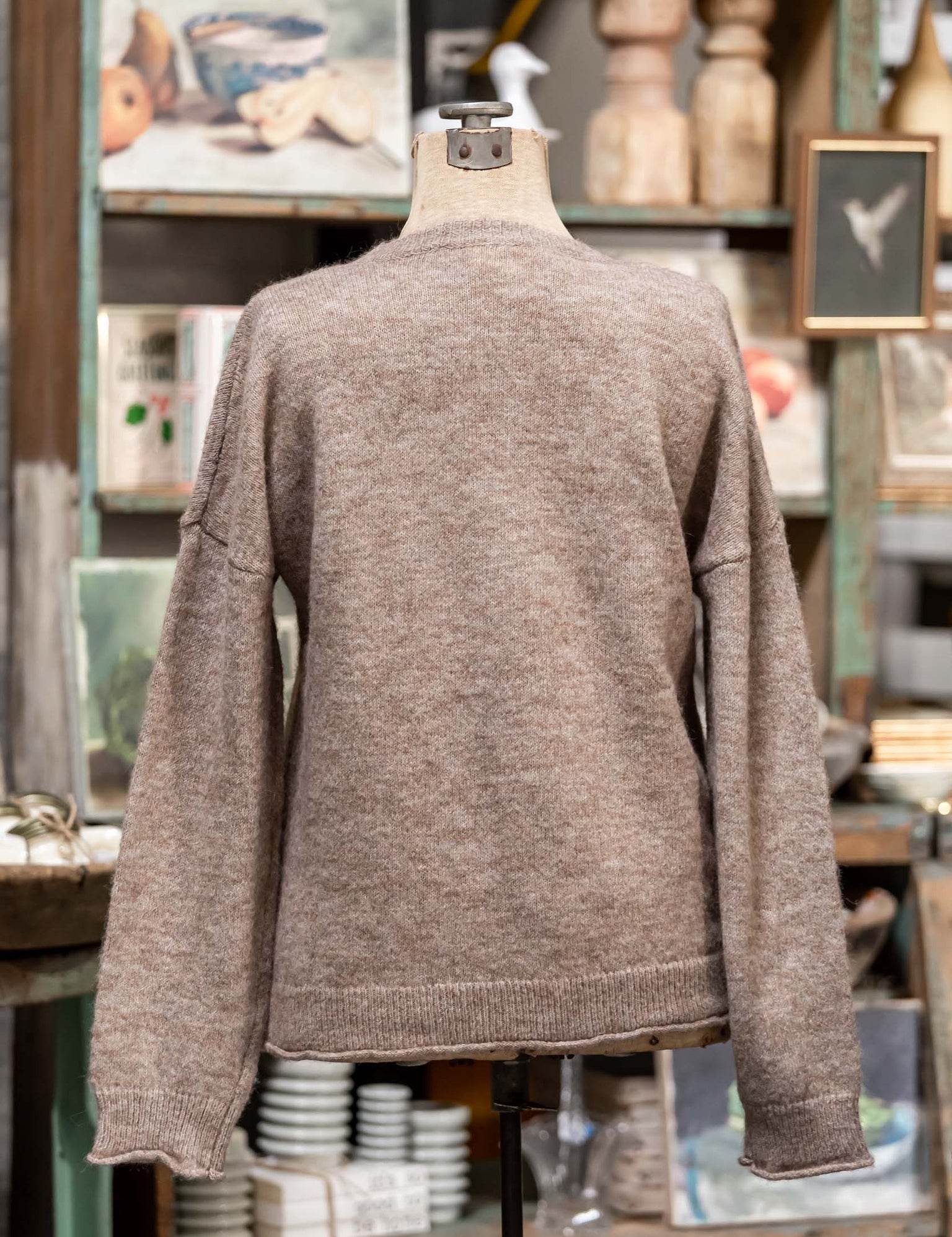 Cozy Mallard Sweater Pink Irene Wholesale