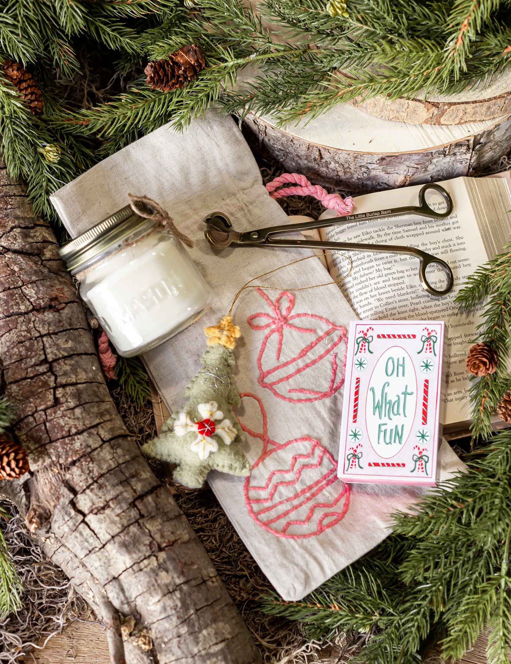 Holiday Candle Gift Bundle The Little Burlap Barn