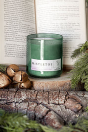 Mistletoe Olive Seeded Candle The Little Burlap Barn