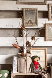 Mossy Pinecone Branch Ragon House