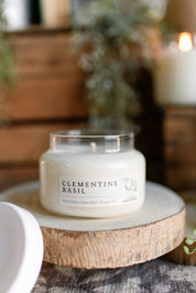 Apothecary Candle-Clementine Basil