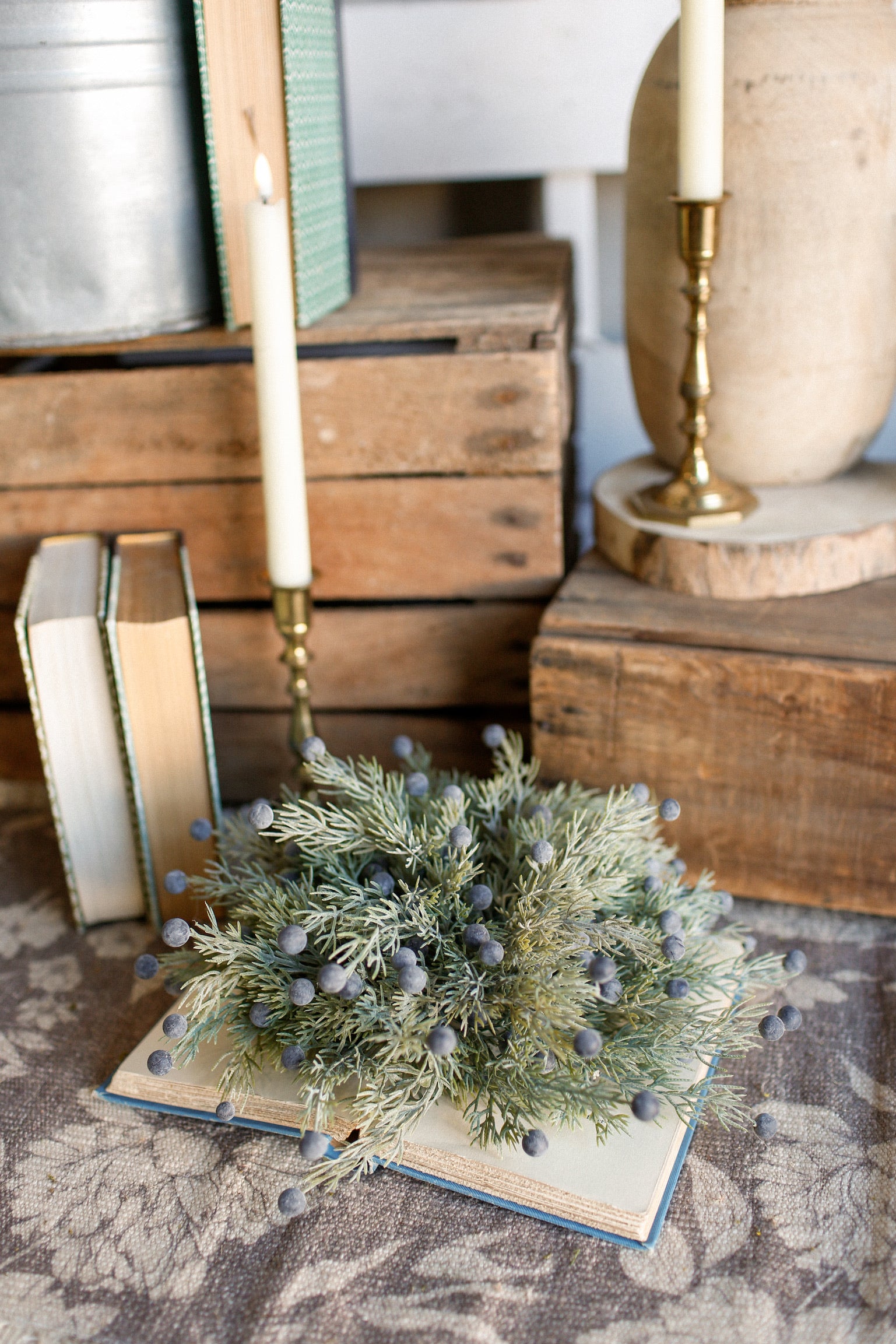 Midnight Juniper Sphere