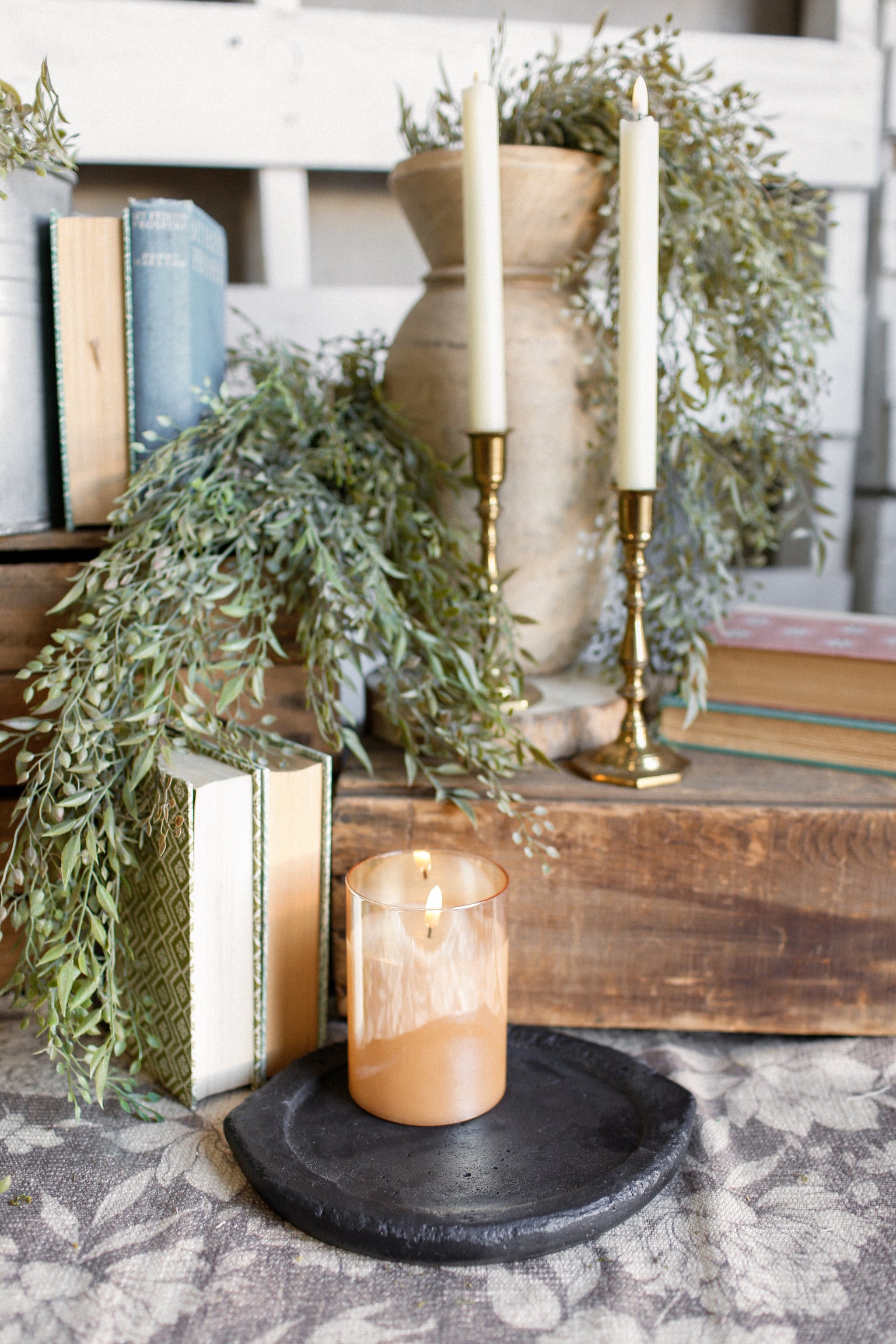 Vintage Village Plate