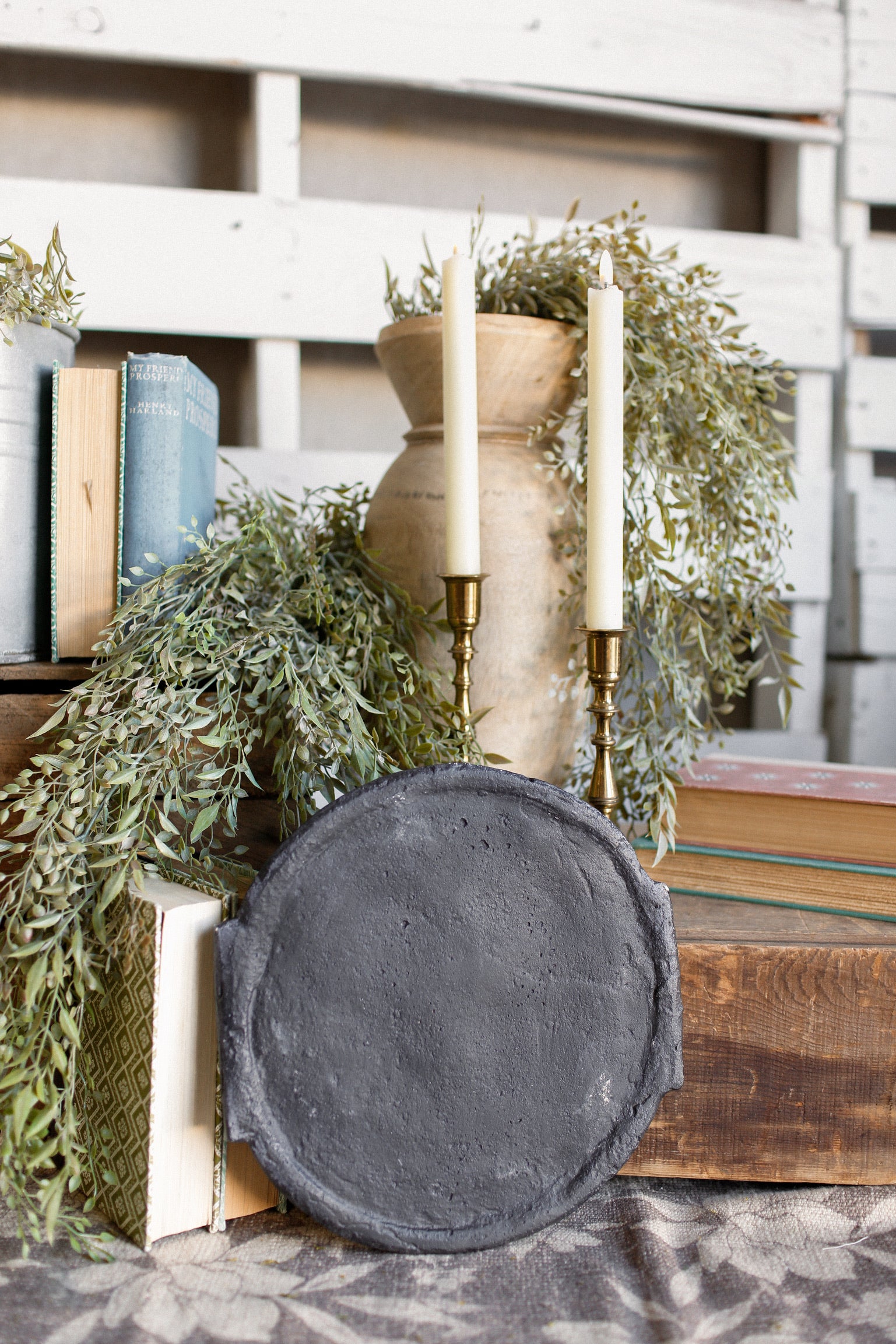 Vintage Village Plate