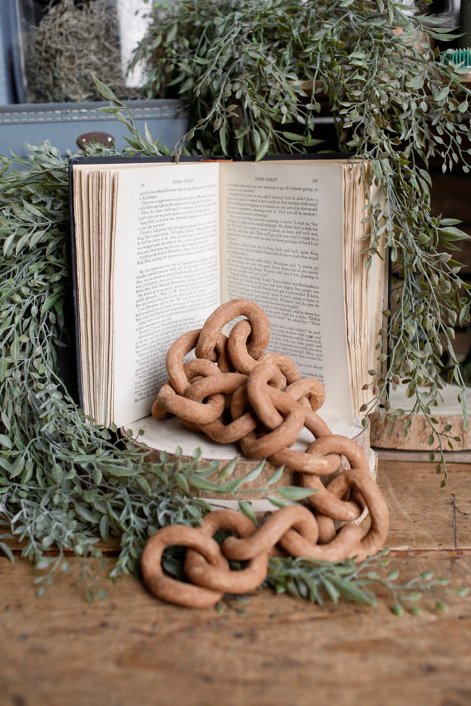 Handmade Terracotta Chain