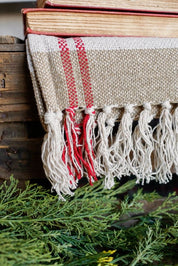Christmas Plaid Fringed Runner