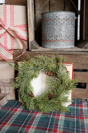 Alpine Cedar Mini Wreath
