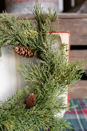 Alpine Cedar Mini Wreath