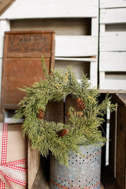 Alpine Cedar Mini Wreath